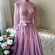 Dress' Princess Olga ' handmade. Dresses. hand knitting from Galina Akhmedova. Online shopping on My Livemaster.  Фото №2