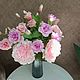 Заказать Букет из силиконовых эустом и пионов в имитации воды. Flowers16kzn-. Ярмарка Мастеров. . Букеты Фото №3