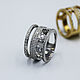 Кольцо N7 серебро. Кольца. GAMMA jewelry. Ярмарка Мастеров.  Фото №6