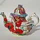 Order Flower fairy. Teapot with decor. Mila. Livemaster. . Teapots & Kettles Фото №3