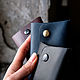 Mini Leather Wallet — Bordeaux. Wallets. odalgoods (odalgoods). My Livemaster. Фото №4