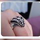 Кольцо литое "Голова Дракона" из серебра 925 пробы. Кольца. GIVALITA JEWELRY (TRUE SILVER). Ярмарка Мастеров.  Фото №4