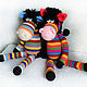 Rainbow horse (50cm). Stuffed Toys. GALAtoys. My Livemaster. Фото №6