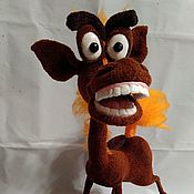 Куклы и игрушки handmade. Livemaster - original item Cartoon Horse. Handmade.