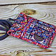 Phone Bag, Pink Ethno, Phone Case with Pocket. Crossbody bag. Svetlana Textile Bags Backpacks. My Livemaster. Фото №6