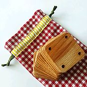 Заколка-брошь для шали из дерева (идеальна для пряжи кауни, дундага)