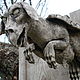 Гаргулья - готический страж порога. Скульптуры. Керамика Натальи Ермаковой.. Интернет-магазин Ярмарка Мастеров.  Фото №2