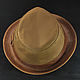 Waxed cotton canvas trilby hat TRL-01. Hats1. Bluggae Custom Headwear. My Livemaster. Фото №5