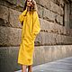 Oversize coat ' Sunny mustard'. Coats. Alexandra Maiskaya. My Livemaster. Фото №5