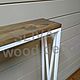 Заказать Консольный стол  ASTI light. SLIVA wood deco. Ярмарка Мастеров. . Консоли Фото №3