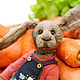 Gray bunny Timosha is a toy in the Teddy Bears style. Teddy Toys. Olga Arkhipova. My Livemaster. Фото №5