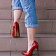 "Red lacquer 2". Туфли. ZHERDEV. Ярмарка Мастеров.  Фото №4