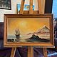 Картина море "Морской пейзаж" маслом. Картины. Оригинальные картины Ирины Козьминой (irinakozmina). Интернет-магазин Ярмарка Мастеров.  Фото №2