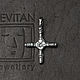 Крест Домонгол. Крестик. LEVITAN jewellery. Интернет-магазин Ярмарка Мастеров.  Фото №2