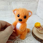 Куклы и игрушки handmade. Livemaster - original item Little stuffed Fox toy.. Handmade.