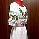 Embroidered dress ZhP3-056. Dresses. babushkin-komod. Online shopping on My Livemaster.  Фото №2