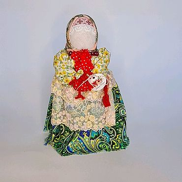 Пасхальная кукла-оберег Вербница в интернет-магазине Ярмарка Мастеров ...