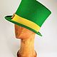 The green cylinder 'Leprechaun', Subculture hats, St. Petersburg,  Фото №1