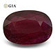 6.15 ct GIA Certificate ruby live without processing buy. Cabochons. luxuryclub. My Livemaster. Фото №5