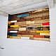 Headboard barn board aged boards wood wall loft. Decorative panels. Masha Meyer. Online shopping on My Livemaster.  Фото №2
