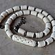 Choker with a carved bone bead ' Ethno', Chokers, Moscow,  Фото №1