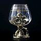Cognac glass ' Three bears', Wine Glasses, Tyumen,  Фото №1