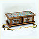 Order Chest of drawers jewelry box 'Fashion vintage'. decoupage history. Livemaster. . Mini Dressers Фото №3