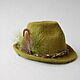 Шляпа для любимой куклы" Tirolerhut". Одежда для кукол. Fiona. Ярмарка Мастеров.  Фото №6