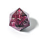 Большой дайс D20 для DnD Роза в банке. Фишки и кости. Geek Shelf. Интернет-магазин Ярмарка Мастеров.  Фото №2