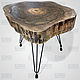 Заказать Журнальный стол из массива дерева ARBOR. Мебельный бутик (Wofurniture). Ярмарка Мастеров. . Столы Фото №3