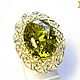 Заказать Султанит. "Хамелеон" кольцо с султанитом. DESIGNER JEWELRY 'JANNA'. Ярмарка Мастеров. . Кольца Фото №3