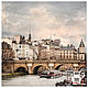 Photo painting view of the city of Paris Cityscape Along the river with clouds. Fine art photographs. Rivulet Photography (rivulet). Online shopping on My Livemaster.  Фото №2