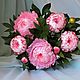 Пион розовый из фоамирана. Цветы. Живые цветы ручной работы. Ярмарка Мастеров.  Фото №5