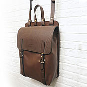 Сумки и аксессуары handmade. Livemaster - original item Backpack or shoulder bag of the postman. Handmade.