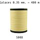 Нить для кожи круглая вощеная, полистер Galaces 008 толщина 0.35 mm, Нитки, Белгород,  Фото №1