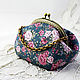 Cosmetic Bag with Clasp, Tea Roses, Beauticians, St. Petersburg,  Фото №1