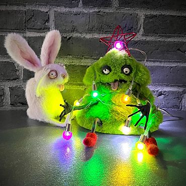 Куклы и игрушки ручной работы. Ярмарка Мастеров - ручная работа Елочка послепраздничная. Handmade.