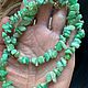 Заказать Бусы из хризопраза. gemstone. Ярмарка Мастеров. . Бусы Фото №3