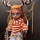 Order Monster high doll repaint, custom OOAK, beautiful deer. miriam-dollhouse (miriam-dollhouse). Livemaster. . Custom Фото №3