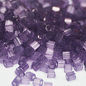 Материалы для творчества handmade. Livemaster - original item Czech beads chopping 10/0 Purple 10 g 05122 Preciosa. Handmade.