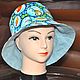 Women's double-sided panama hat 'My fish'. Panama. Olga Lado. Online shopping on My Livemaster.  Фото №2