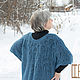 Order Knitted tunic with openwork yoke/ Vest plus size. Knitwear shop Fairy Tale by Irina. Livemaster. . Tunics Фото №3