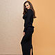 Women's Black Suit with Skirt. Suits. SHAPAR - knitting clothes. Online shopping on My Livemaster.  Фото №2