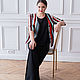 Stylish cotton jacket with bright stripes, basic black dress, Jackets, Novosibirsk,  Фото №1