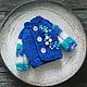 Свитера для Blythe. Одежда для кукол. Blue Blythe Berry. Ярмарка Мастеров.  Фото №7
