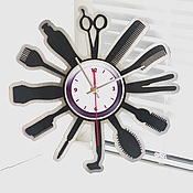 Для дома и интерьера handmade. Livemaster - original item Wall clock "Time of beauty". Handmade.