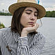 Федора "Зов моря". Шляпы. NovozhilovaHats. Ярмарка Мастеров.  Фото №6