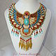 Order Egypt. Egyptian necklace Amazon. Handmade jewelry - Ulyana Moldovyan. Livemaster. . Necklace Фото №3