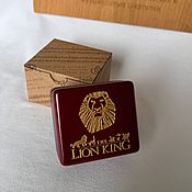Подарки к праздникам handmade. Livemaster - original item Music box the lion King with a clockwork mechanism. Handmade.