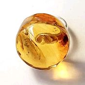 Украшения handmade. Livemaster - original item Volumetric ring with natural amber.. Handmade.